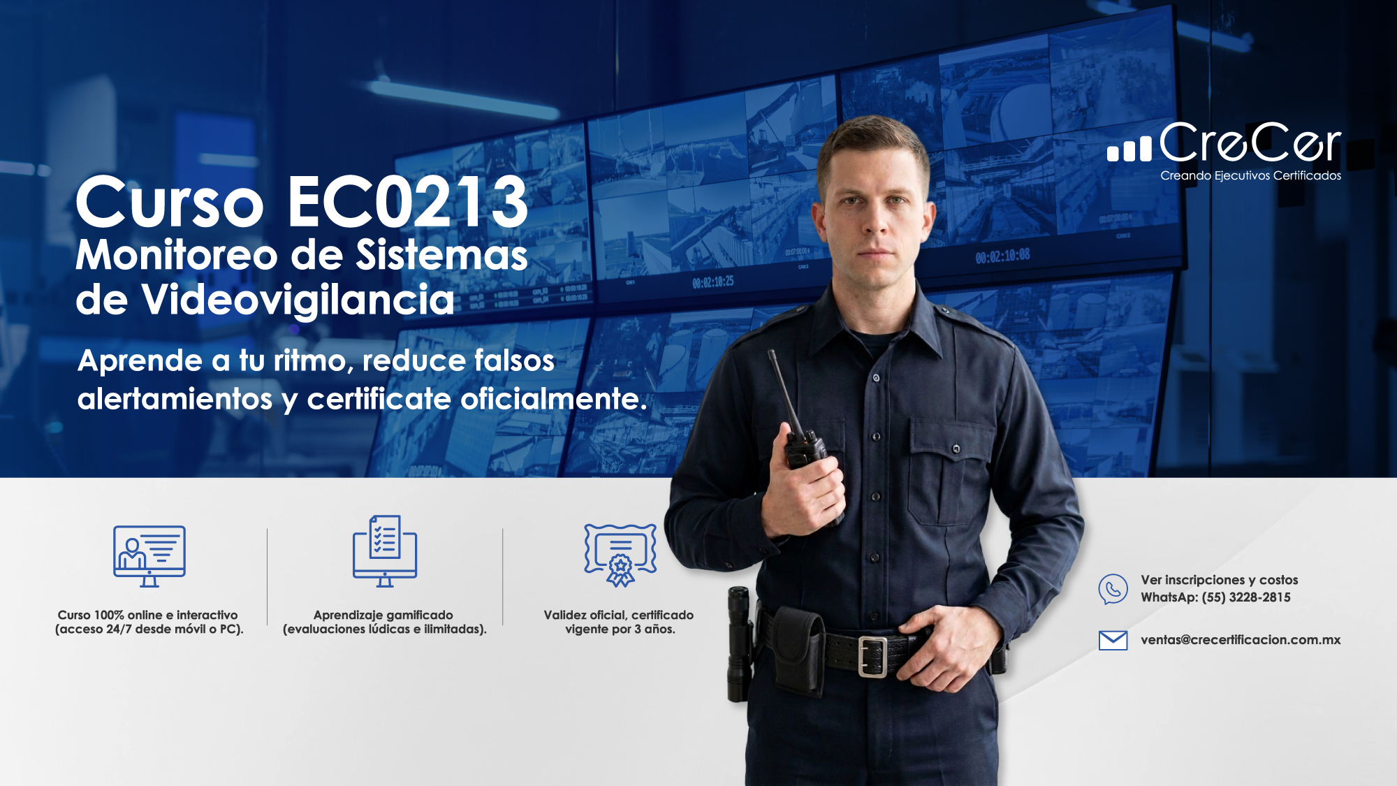Curso EC0213 Monitoreo de Sistemas de Videovigilancia